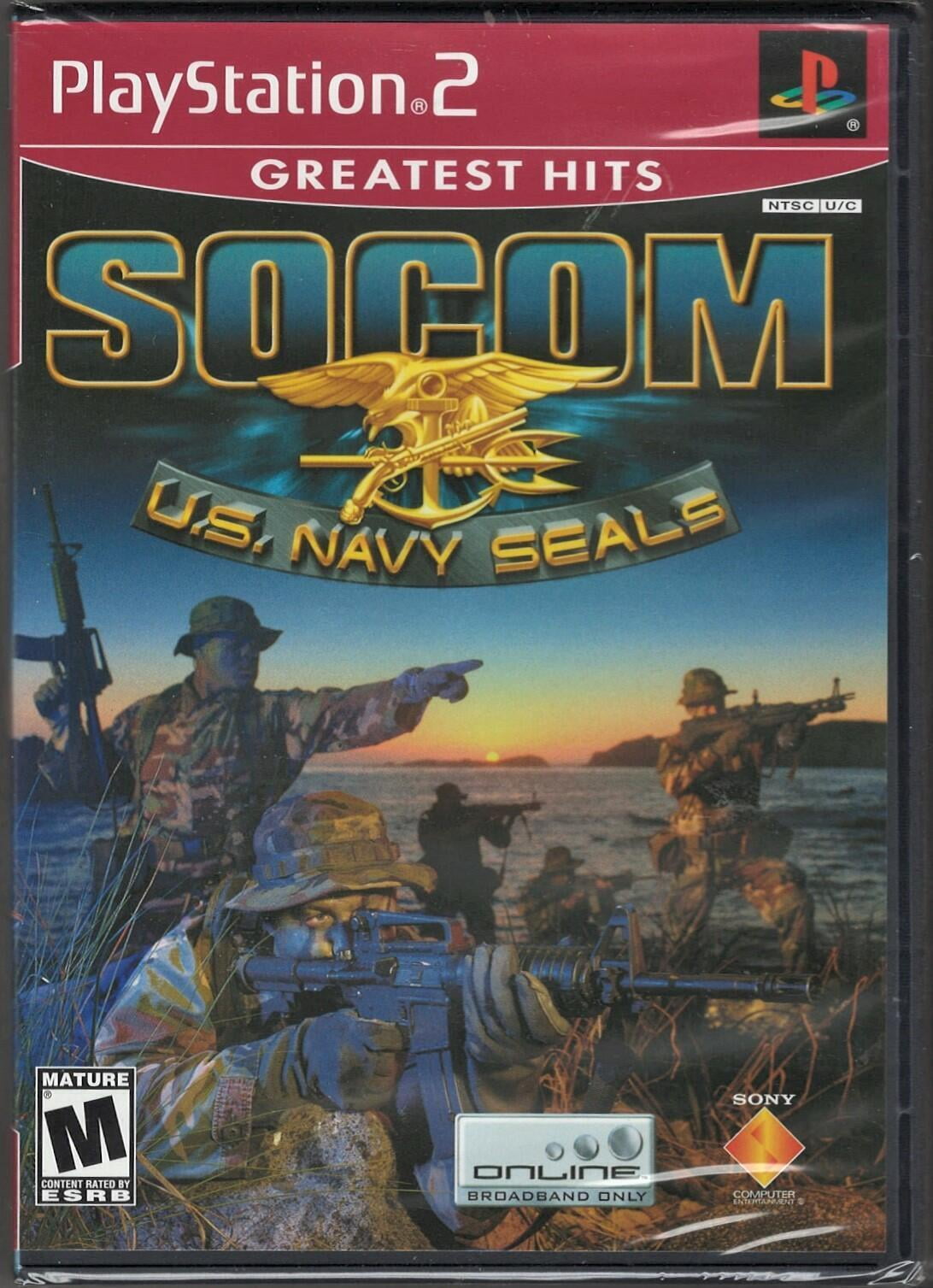 US Navy SEALs (Game Only) (Greatest Hits) PS2 (Brand New Factory Sealed US