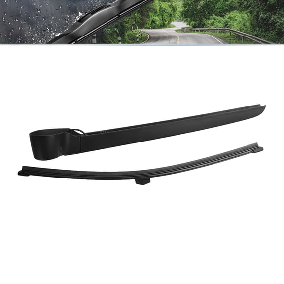 SOCOOL 13"+11.5" Rear Windshield Wiper Blade and Arm Compatible with AUDI Q3 2022-2019, Rear Windshield Wiper Arm with Wiper Blade (Set of 2), Y21Z7G3B
