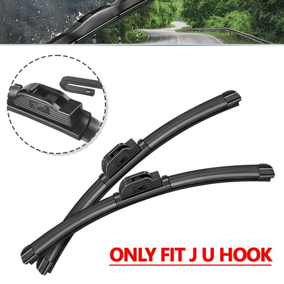 SOCOOL 28Inch & 28Inch Compatible with Dodge Grand Caravan 1996-2007 Windshield Wiper Blades Replacement Wiper Blades For Car Front Window (Set of 2), Y17A486S