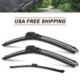 thumbnail image 1 of SOCOOL 3PCS Windshield Wiper blade Fit For 2007-2009 328i BMW, 24+19+11W, Pack of 3 For Front and Rear, Y24D957S, 1 of 8