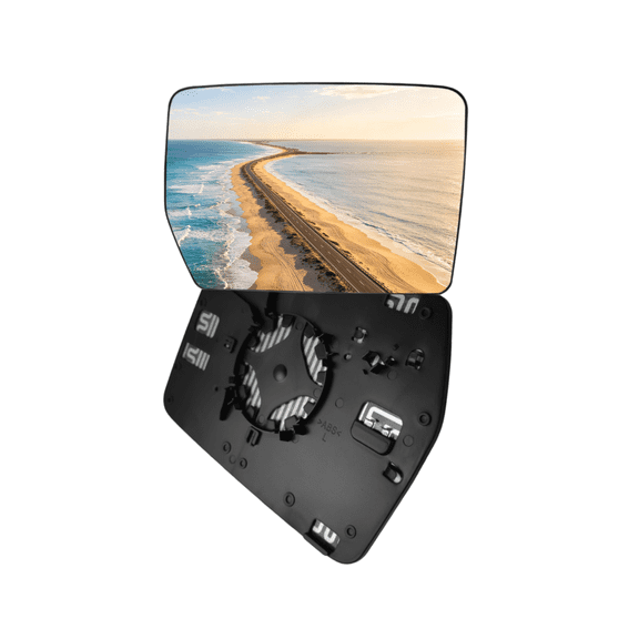 SOCOOL Mirror Glass Driver Side Compatible with Ford F-150 2004-2010 XLT, Replacement Left Side Mirror Glass(Pack of 1), L32V9U7K