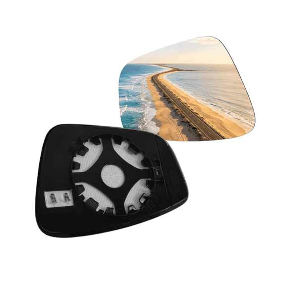 SOCOOL Mirror Glass Passenger Side Compatible with Volkswagen Beetle 2016-2017 Denim, Replacement Right Side Mirror Glass(Pack of 1), L12A7N7K