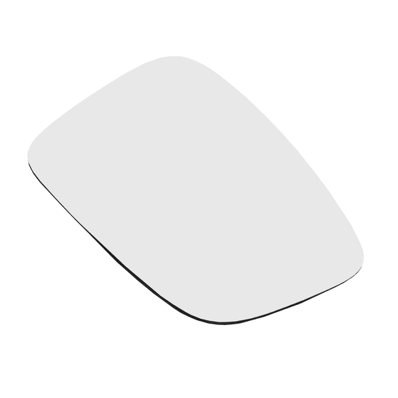 SOCOOL Passenger Side Mirror Glass Compatible with 09-17 VW CC EOS 16-18 Passat Adhesive, Right Side Mirror Glass 3C8 857 522, Y06V3N7W