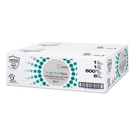 SOD 800 ft. White Dissolve Tech Paper Towel