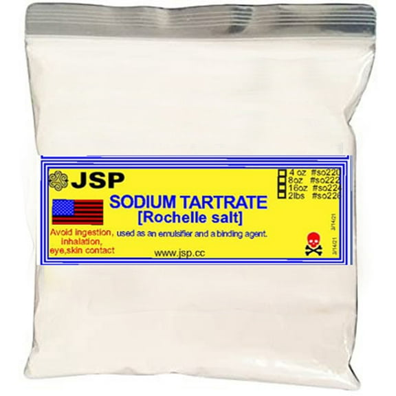 SODIUM TARTRATE ( rochelle salt) 16 ozs