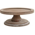 thumbnail image 1 of SOFE Round Wood Cake Stands Farmhouse Risers for Display Decorative, Cake Pedestal Serving Platter for Coffee Dessert Table, Christmas Party, Wedding, Dining Room, Living Room, 1 of 7