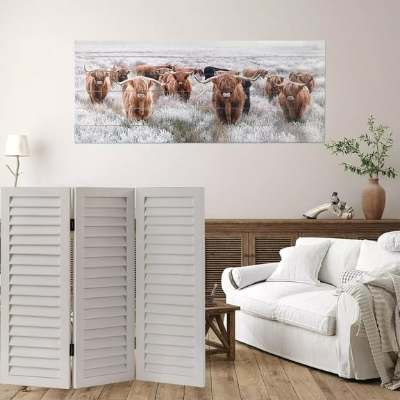 SOFE Wood Short Room Divider 3 Panel, 2.6 Ft Tall Shutters Folding Divider for Room Separation, White Room Partitions and Dividers Freestanding, Foldable Wall for Home Bedroom Office