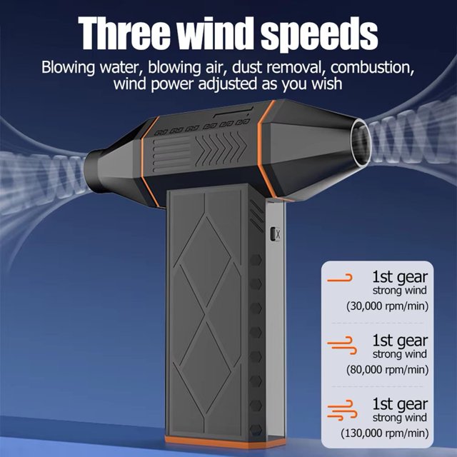 SOFEIYA 130000 RPM Air Blower Fan Brushless Motor Electric Dust Blower