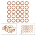 SOFEIYA 25Pcs Oil Drain Plug Copper Crush Washer 007603014106 For Mercedes