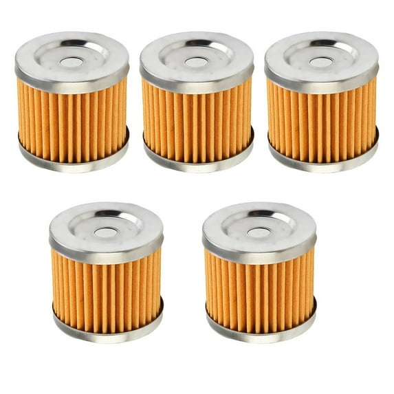 SOFEIYA 5x Motorcycle Oil Filter Element For GN125 Oil Cooler Cover Fuel Filter Cleaner Fuel Delivery System