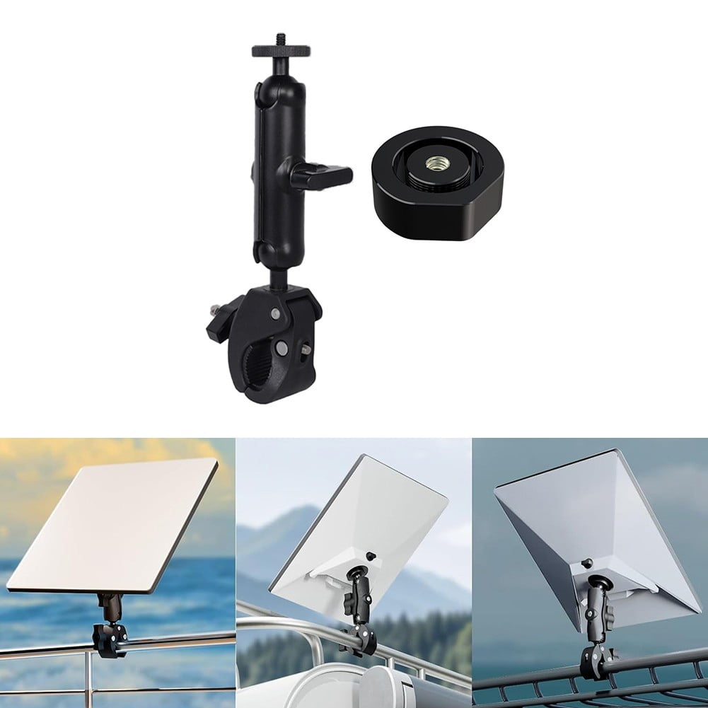SOFEIYA Angle Clamp Adapter For Starlink For Mini RV Ladder Roof Rack Steamship