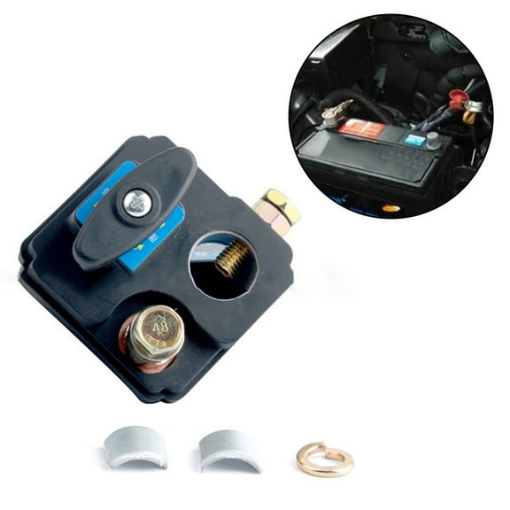 SOFEIYA Battery Disconnect Switch 12-48V Power Cut Master Isolator For Cars Rvs Boats