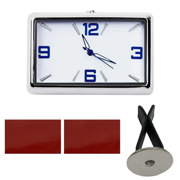 SOFEIYA Car Square Clock Car Random Sticker Electronic Watch Car Clock Schedule Gifts I