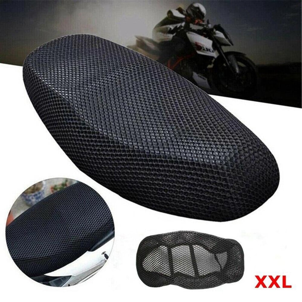 3D Honeycomb Motorcycle Gel Seat Pad - Breathable & Shock Absorbing For Long Rides