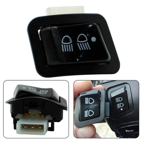 SOFEIYA Motorcycle modified near & far lights three-speed dimmer switch headlight switch