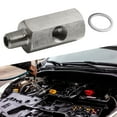 SOFEIYA Oil Pressure Sensor Tee 1/8''NPT to Adapter Fitting Turbo