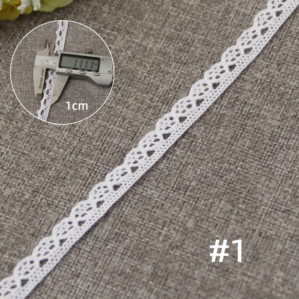 SOFEIYA Vintage lace trim crochet lace embellishment for craft projects ...