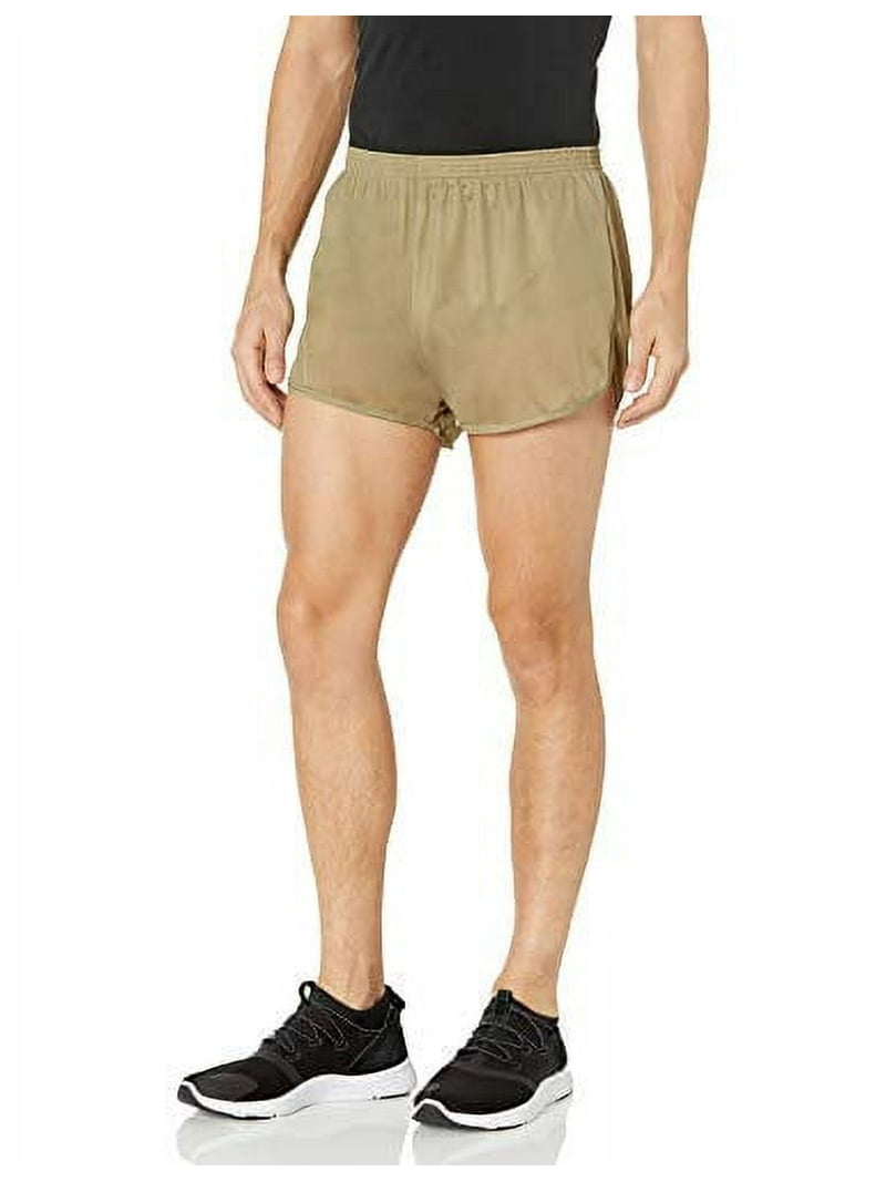 SOFFE Men's Ranger Panty Running Short,Tan,Large