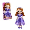 thumbnail image 1 of Disney Jr. Sofia the First Deluxe Large Plush Sofia Doll, 13.5-inch Soft Craft-Style Princess Plush with Yarn Hair and Embroidered Details, Ages 3+, 1 of 6