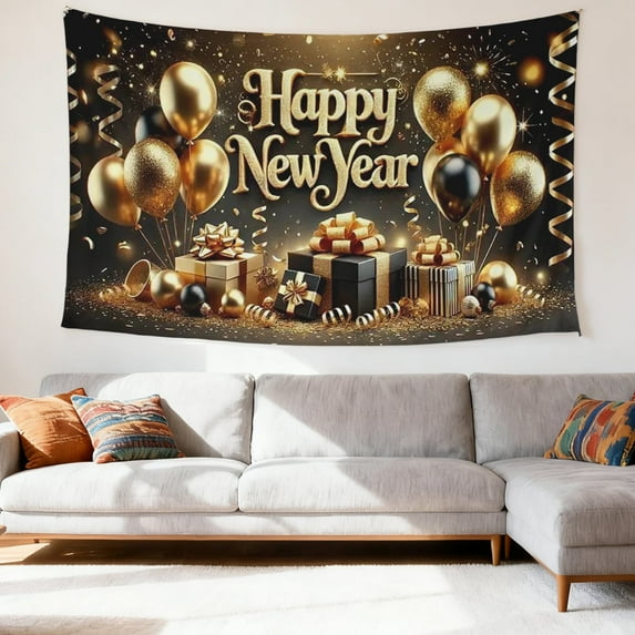 SOFIKAANMU Christmas Tapestries, Various Designs And Patterns, Winter Snow And Forest Tapestries, Bedroom And Dormitory Home Decor Tapestries, 6 Sizes, 80 X 60 Inches.
