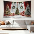 thumbnail image 1 of SOFIKAANMU Christmas Tapestries, Various Designs And Patterns, Winter Snow And Forest Tapestries, Bedroom And Dormitory Home Decor Tapestries, 6 Sizes, 80 X 60 Inches., 1 of 7