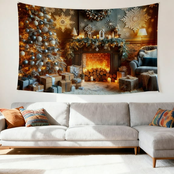 SOFIKAANMU Christmas Tapestry, Winter Home Decoration, Various Patterns ...