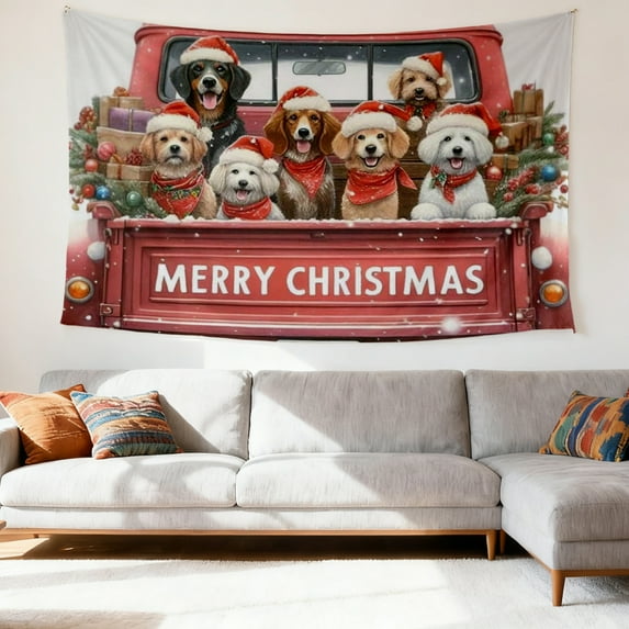 SOFIKAANMU Christmas Tapestry, Winter Home Decoration, Various Patterns ...