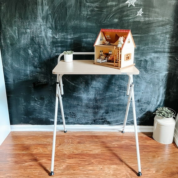 SOFSYS Modern Folding Desk 647 (One-Tier) Home Office Small Computer Desk