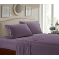 thumbnail image 1 of SOFT BED SHEETS 1800 Series Sheets for Bed Dobby Striped Stay Cool Deep Pockets, 1 of 9