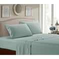 thumbnail image 1 of SOFT BED SHEETS 1800 Series Sheets for Bed Dobby Striped Stay Cool Deep Pockets, 1 of 9