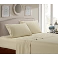 thumbnail image 1 of SOFT BED SHEETS 1800 Series Sheets for Bed Dobby Striped Stay Cool Deep Pockets, 1 of 9