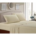 thumbnail image 1 of SOFT BED SHEETS 1800 Series Sheets for Bed Dobby Striped Stay Cool Deep Pockets, 1 of 9
