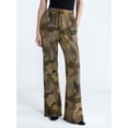 thumbnail image 1 of Scoop Women’s and Women's Plus Mineral Washed Fleece Flare Leg Sweatpants, Sizes XS-4X, 1 of 5