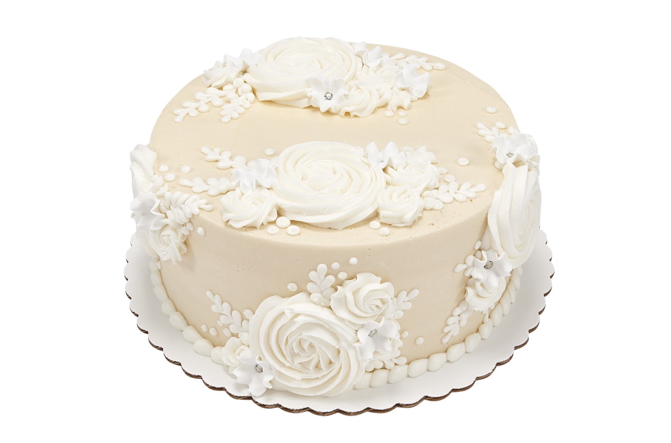 SOFT FLORAL ROUND CAKE
