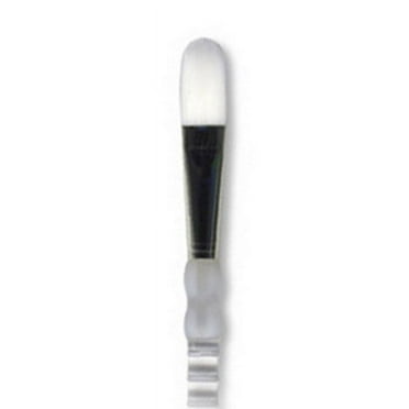 SOFT GRIP SNOWHITE SYNTHETIC LONG HANDLE FILBERT 4