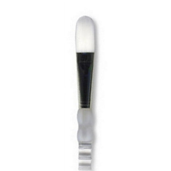 SOFT GRIP SNOWHITE SYNTHETIC LONG HANDLE FILBERT 4