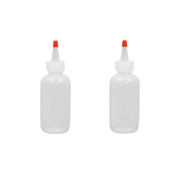 SOFT 'N STYLE Salon Hair Color Squeezable Applicator Bottle 4oz SP-B23 (2 Pack)