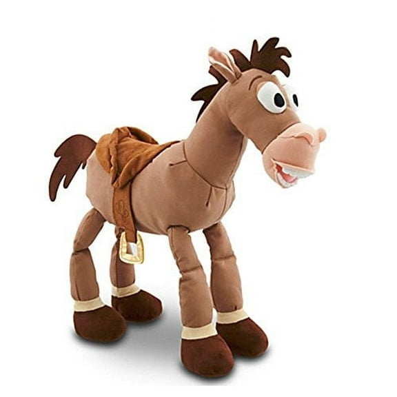 SOFT PLUSH STUFFED BULLSEYE 17" WOODY HORSE