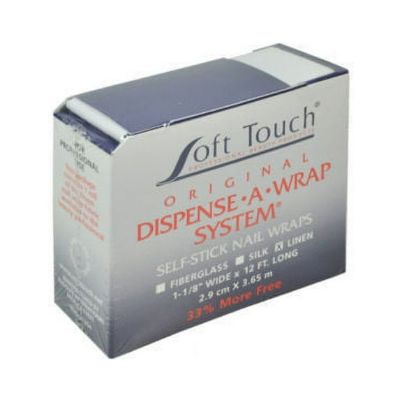 SOFT TOUCH Dispense-A-Wrap Nail Wrap System 12 Linen