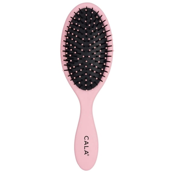 SOFT TOUCH OVAL HAIR BRUSH (PINK)