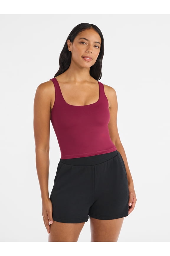 Women's SoftSculpt Longline Sports Bra, Sizes XS-XXXL
