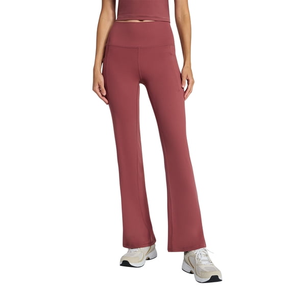 Avia Women's and Women's Plus SoftSculpt Flare Leggings with Pockets, Sizes XS-4X