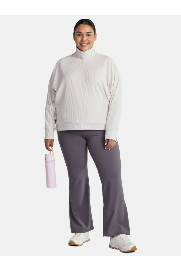 Women's Plus SoftSculpt Flare Leggings, 31" Inseam, Sizes 1X-4X