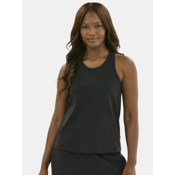 Avia Women's SoftSculpt Racerback Tank Top with UPF 50, Sizes XS-XXXL