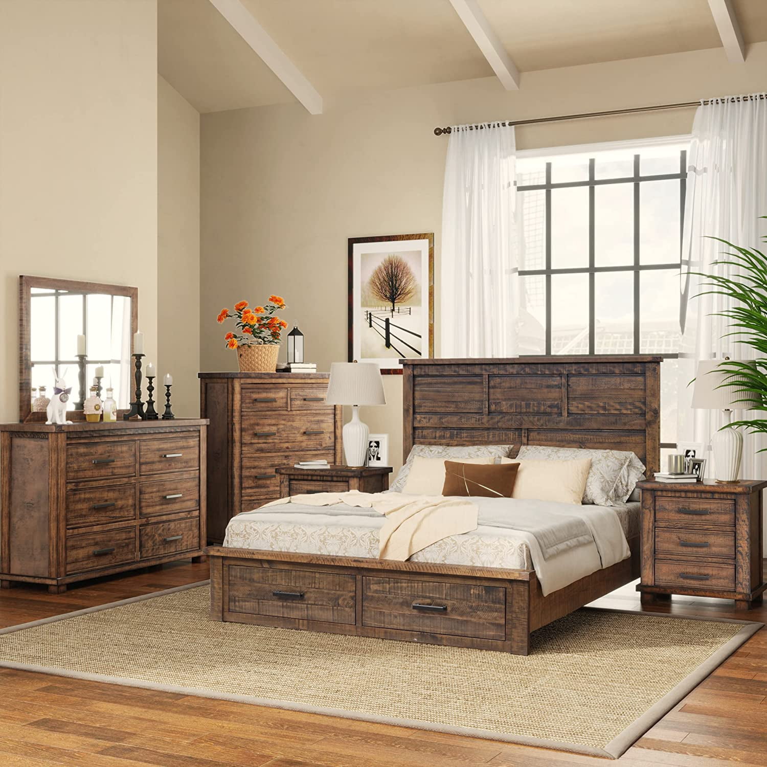 Farmhouse Bedroom Furniture Farmhouse Style Bedroom Furniture Sets