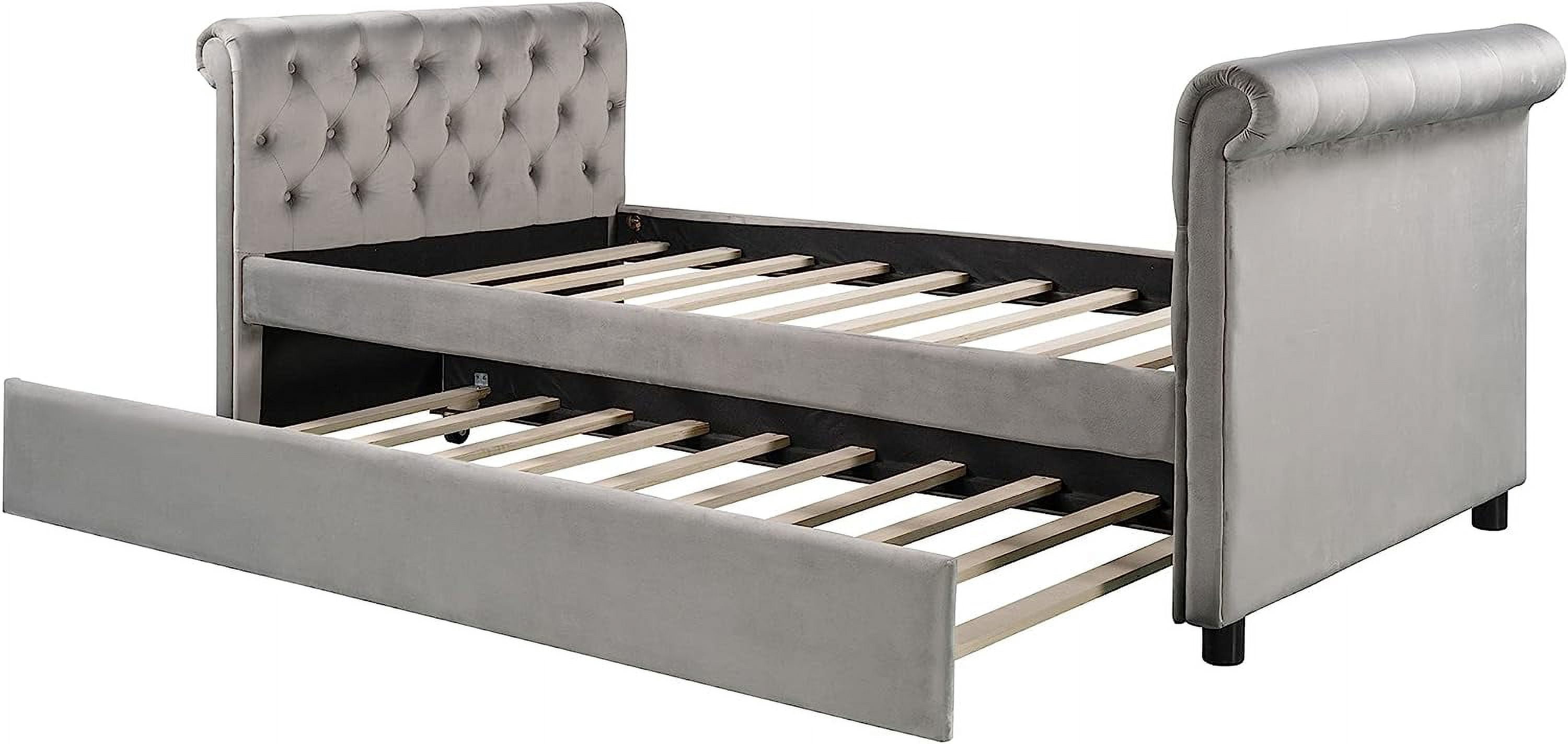 SOFTSEA Twin to King Extenable Daybed with Trundle and USB Chargin ...