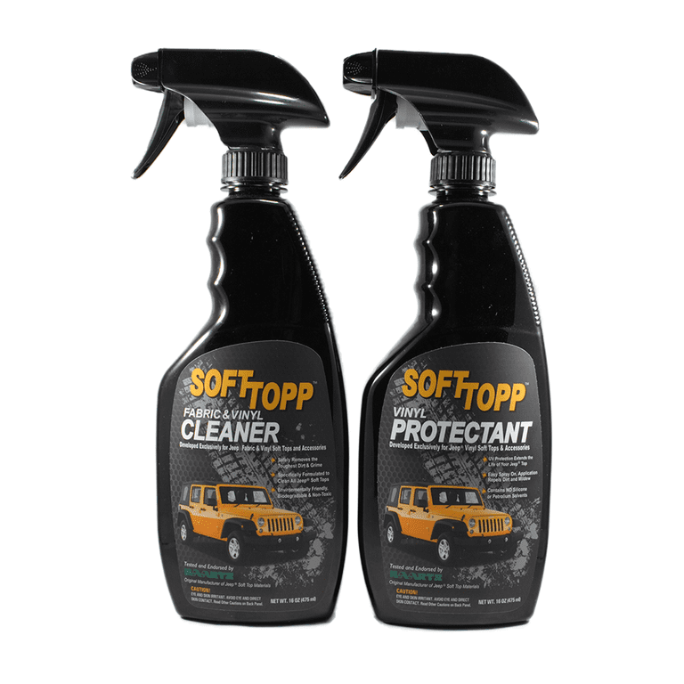 SOFTTOPP Jeep Top Fabric & Vinyl Cleaner – Wolfsteins Pro-Series