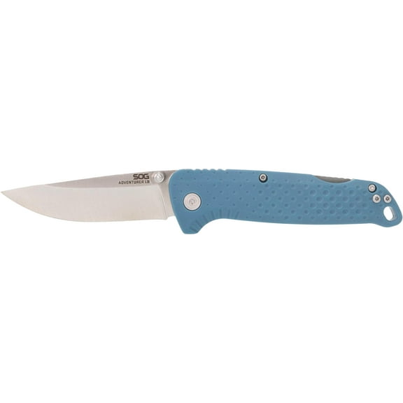 SOG Adventurer LB - Folding Knife 3" Blade - Nordic Blue/Satin