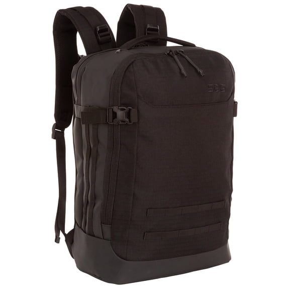 SOG Caravan Travel Backpack Black for Adults with 17-Inch Laptop Compartment
