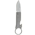 thumbnail image 1 of SOG Keytron Pocket Knife 1.84" Clip Point 5Cr13MoV Satin Blade Stainless Steel Handle Gray, 1 of 8